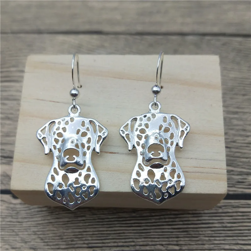 

New Dalmatian Drop Earrings Trendy Style Dalmatian Dangle Earrings Fashion Pet Dog Earrings Women Jewellery