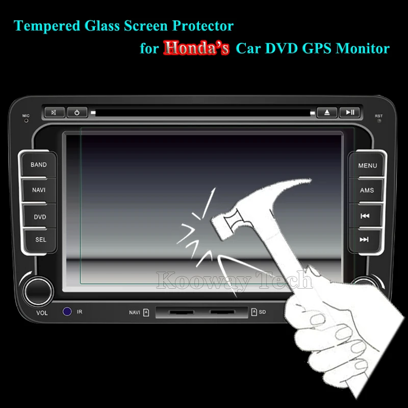 Unidopro 175*99 / 176*97 152*85 мм ЖК-экран для Honda XRV автомобиля GPS PDA MP4 Видео DVD Премиум