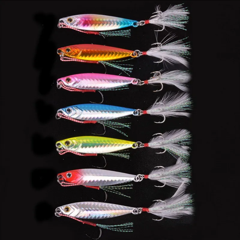 Metal-Cast-Jig-Spoon-7G-10G-15G-20G-25G-30G-40G-60G-Shore-Casting-Jigging-Lead