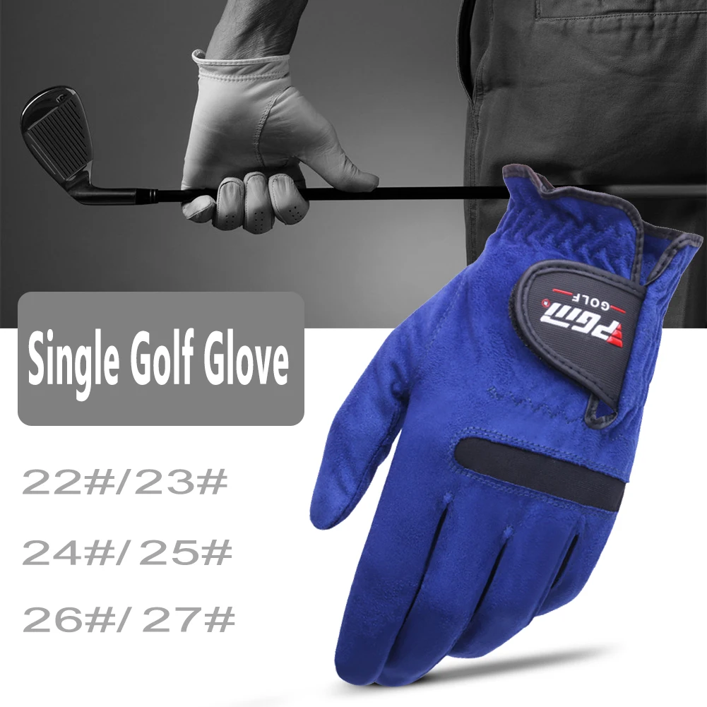 PGM, 1 шт., мужские перчатки для гольфа с правой и левой рукой, пот из абсорбирующей ткани из микрофибры, мягкие дышащие перчатки с защитой от скольжения