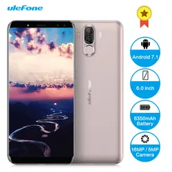 Ulefone power 3 S 4G Смартфон Android 7,1 6,0 дюймов Восьмиядерный 4 Гб ОЗУ 64 Гб ПЗУ Quad камеры type-C Лицо ID мобильный телефон