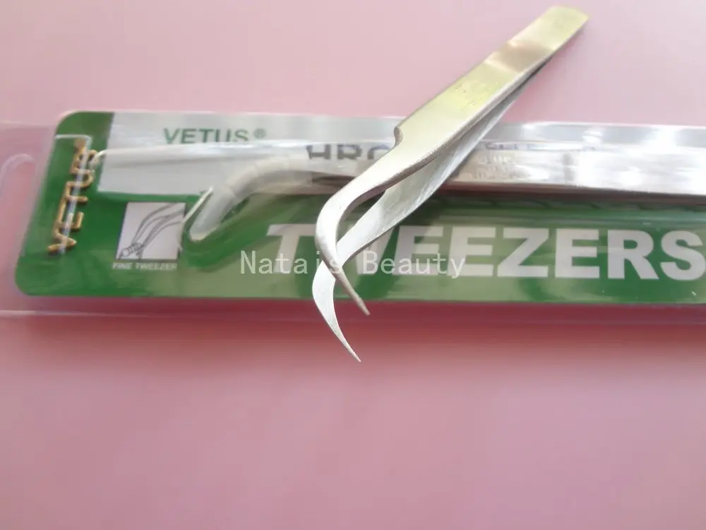 Pinça para Cílios Vetus Extension Frete Grátis 10 Pcs St-15 5 High Quality Beleza e saúde