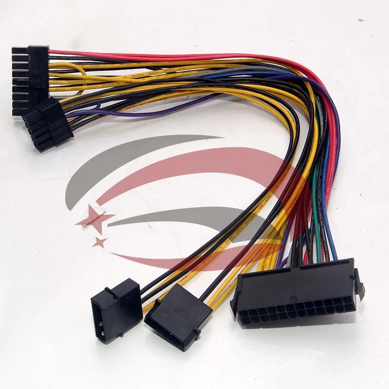 ATX 24P IDE 4P Molex to 18P 10P Converter Power Lead Cable Cord for HP Z800 Workstation Motherboard |