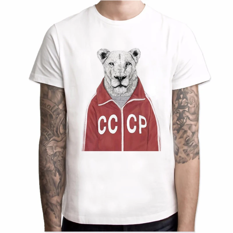 CCCP USSR Gagarin T Shirt men New Design New Printed Short Sleeve Men's Summer Cool O-neck Men Clothing CCCP USSR Gagarin T Shirt men New Design New Printed Short Sleeve Men's Summer Cool O-neck Men Clothing
