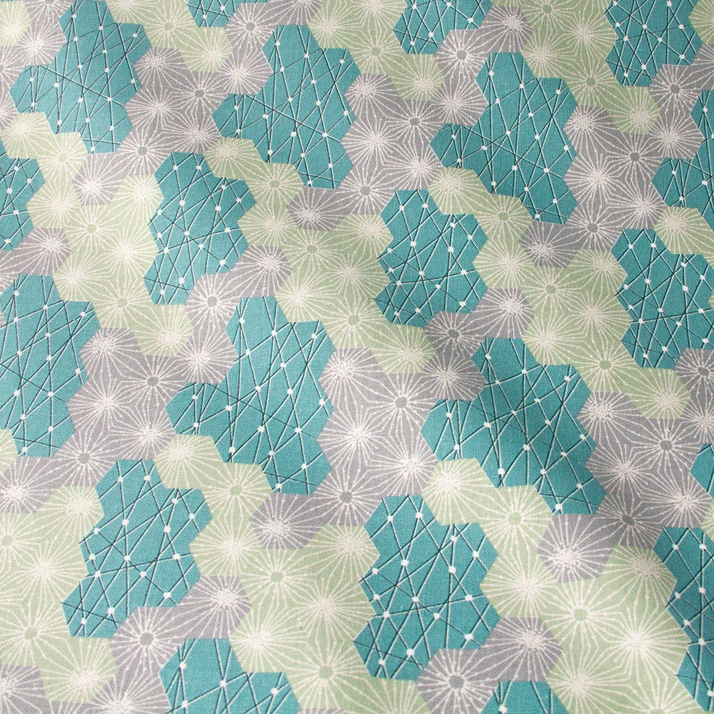 

50cm*110cm Japanese Tayutou Cotten Linen Fabric Fabric Kokka Canvas Fabric Dewdrop B