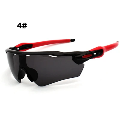 Спортивные солнцезащитный очки для мужчин Для женщин велосипедные очки, спортивные очки с защитой от ультрафиолета для велоспортивные велосипедные очки солнцезащитные очки для езды на велосипеде - Цвет: 4