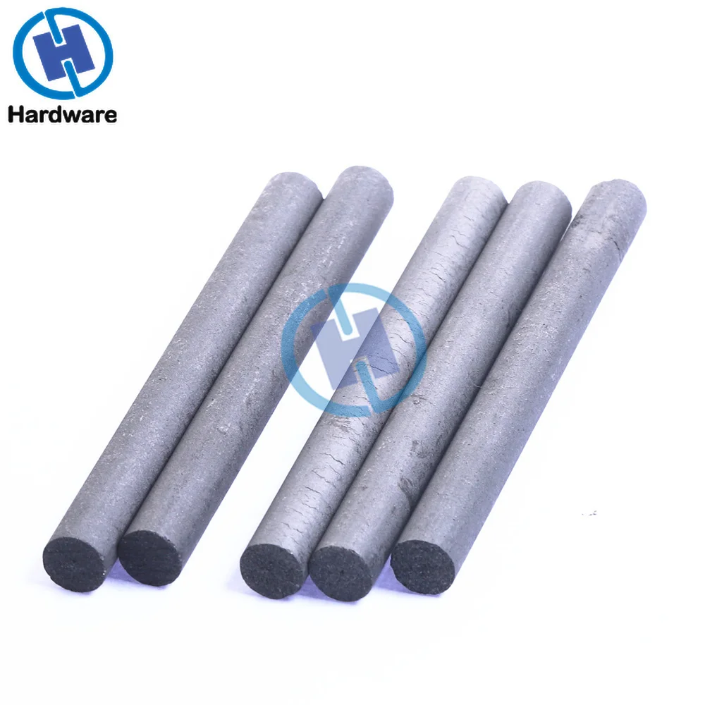 5pcs 99.99% Graphite Carbon Rod 100x10mm For Industry Tools, carbon fiber rod