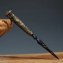 Zen tea Ceremony китайский нож для чая Pu Erh чайный нож ручной работы Креативные стальные игольчатые инструменты инструмент для подвешивания винтажная чайная посуда аксессуары