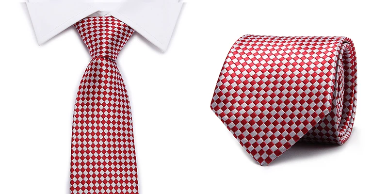 Фабрика 8 см классические Для мужчин узкие галстуки полиэстер Шелковый Твердые горошек узкий жаккард Тонкий галстуков для дружки шеи