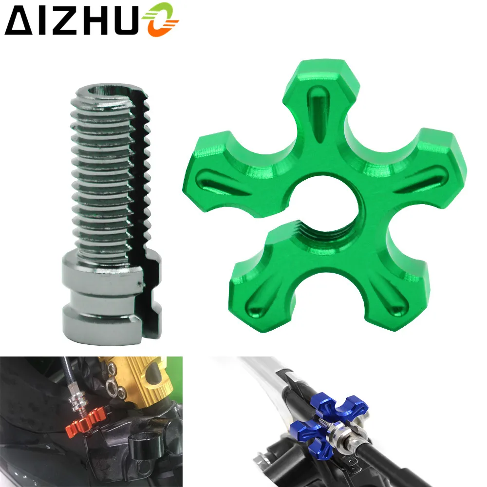 Motorcycle Clutch Wire Adjuster Cable CNC Aluminum M8 M10 For Szuzki GSX-R 600 750 1000 kawasaki Ninja 650 1000 Z750 Z800 Z1000