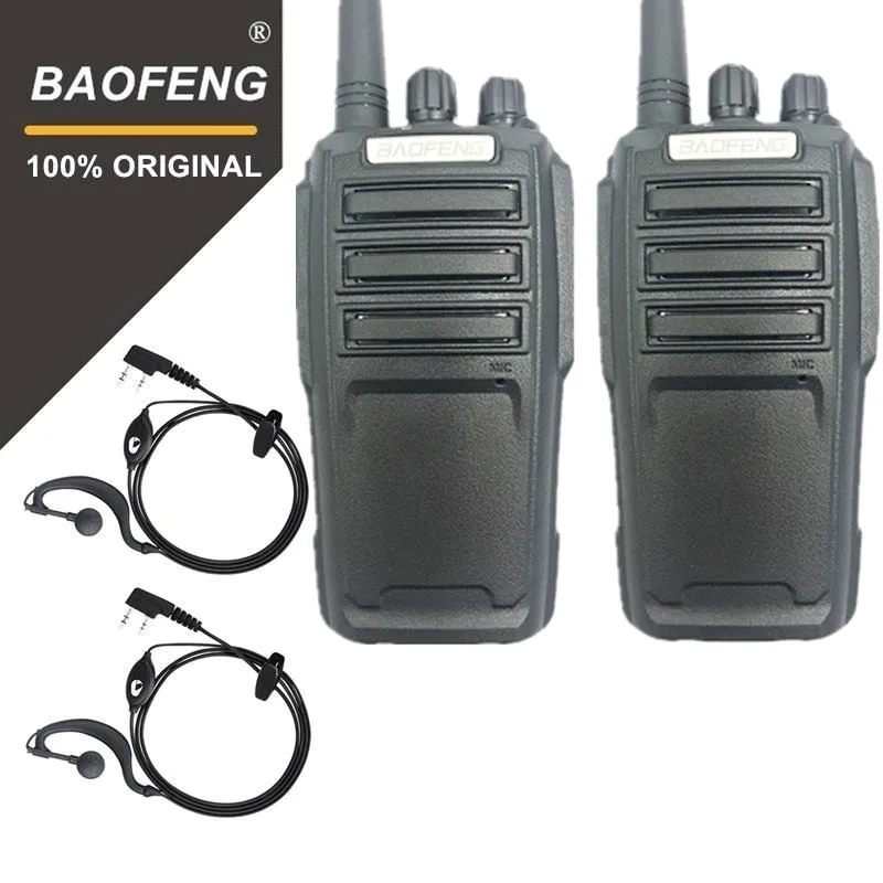 

2PCS Baofeng UV-6D Walkie Talkie Long Range Two way Radio 400-480MHz UHF Single Band Handheld Radio Transceiver Interphone