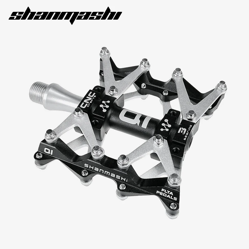 

Mtb Mountain Bike Bicycle Pedal Spd CNC Aluminium Components Ultralight Cycling Part Non-slip XC Vtt Flat Pedals Bmx Accessories