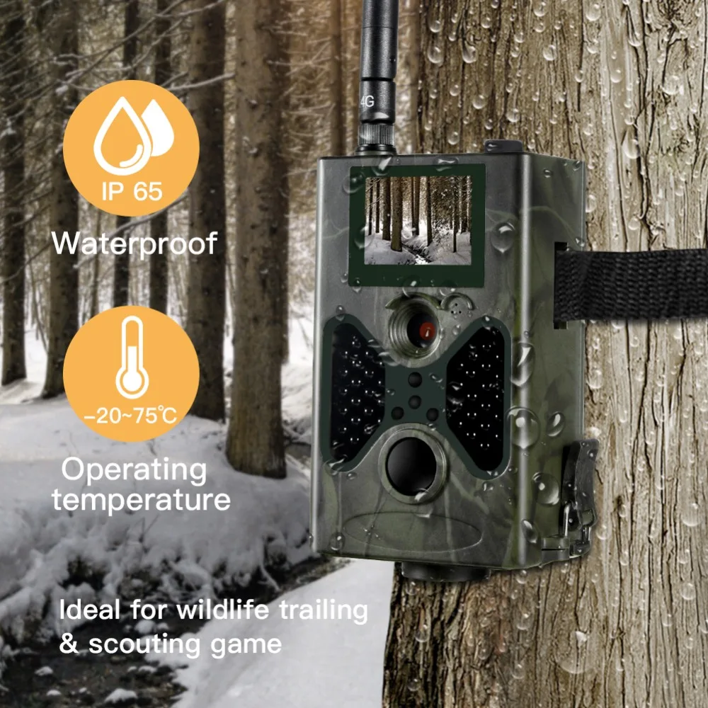 Suntekcam 4G MMS Trail Camera Hunting Cameras HC330LTE 16MP 1080P Email