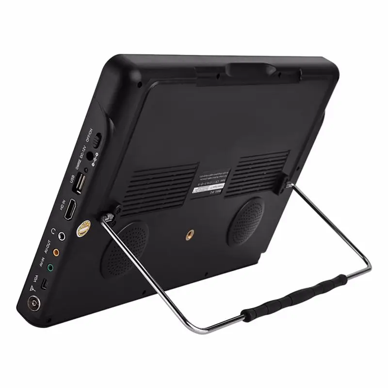  Eu Plug Protable Dvb Tv Television Player 12 Inches Rechargeable Digital Color Tft-Led Screen Hdmi 