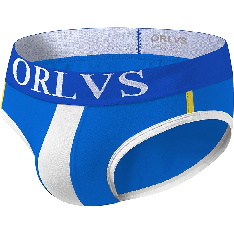 ORLVS мужские сексуальные трусы брифы для геев хлопковые нижнее белье cueca cuecas OR01| |