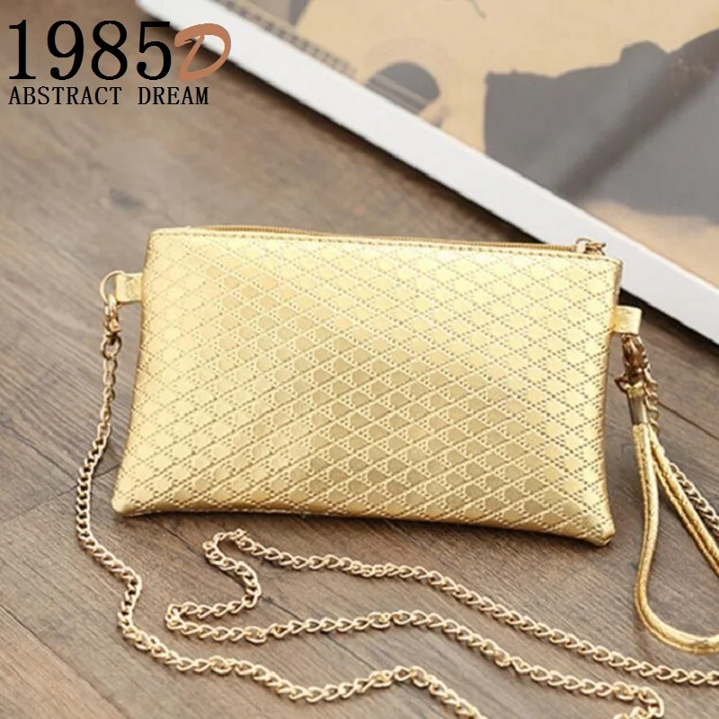 

designer woman's bags High-quality women wallet small fashion leather shoulder luxury Plaid Messenger Bag Chains Ladies bags