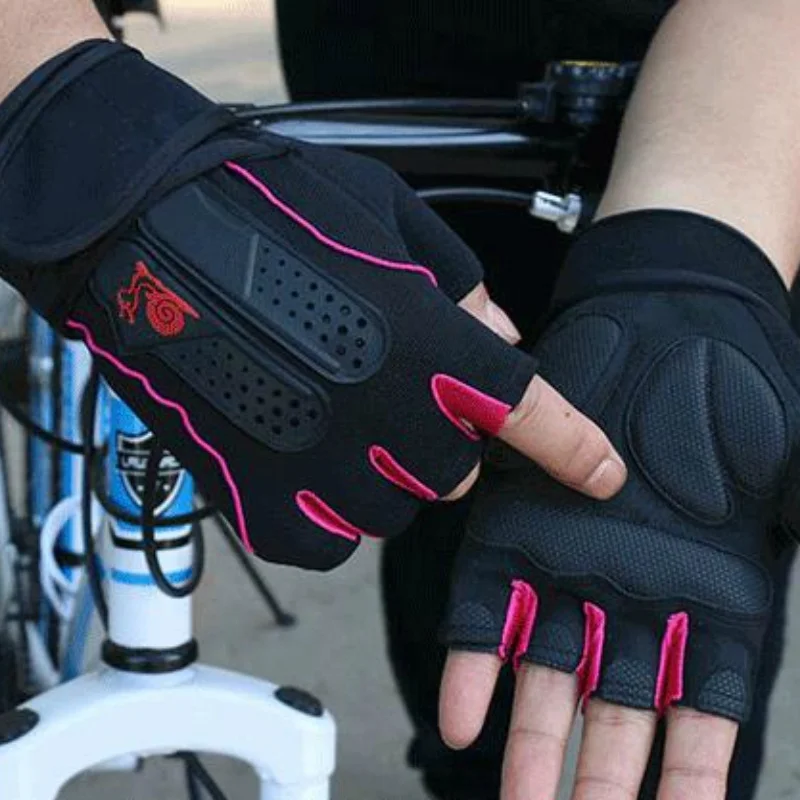 Gym Body Building Training Fitness Gloves Sports Equipment Weight Lifting Workout Exercise Breathable Wrist Wrap for Men Women