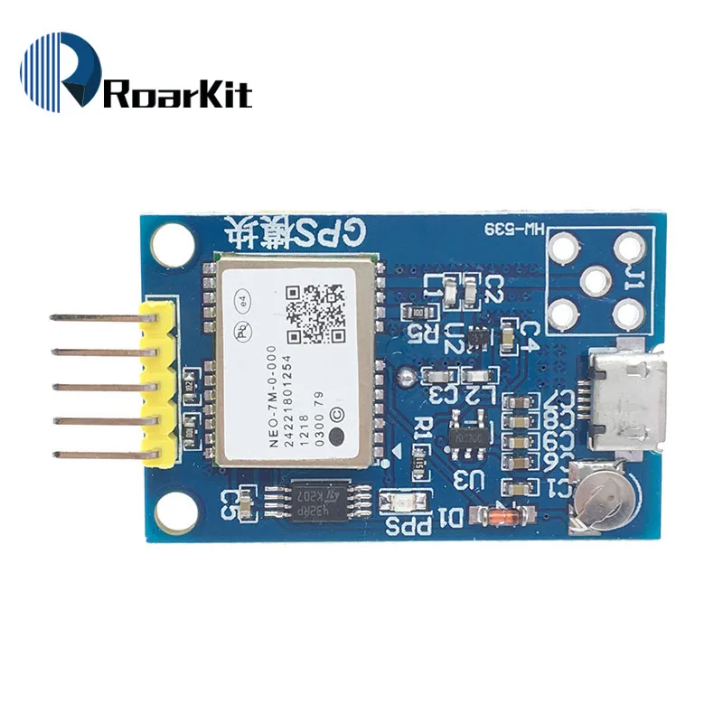 Gps Neo-7m модуль спутникового позиционирования макетная плата NEO-7M 7 м для Arduino STM32 C51 51 MCU микроконтроллер