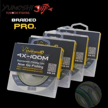 100 м PE плетеная 4 нити плетеная рыболовная леска супер сильная карповая леска 8LB-65LB цветная леска