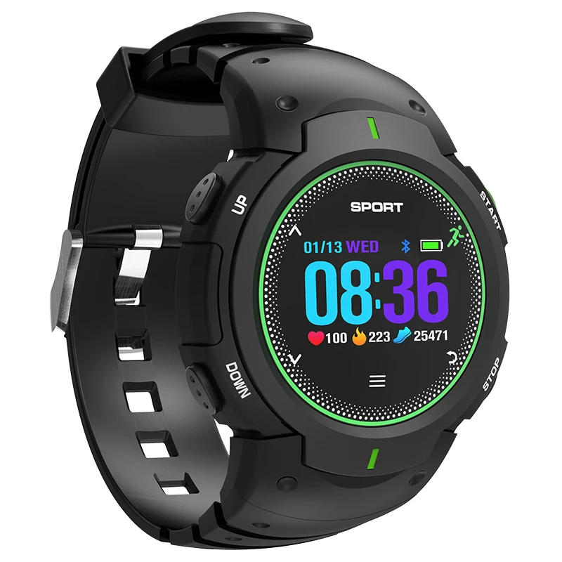 waterproof smartwatch heart rate bluetooth monitor smart sport fitness watches sleep sports tracker android reminder f13 camera smartwatches ip68 mode
