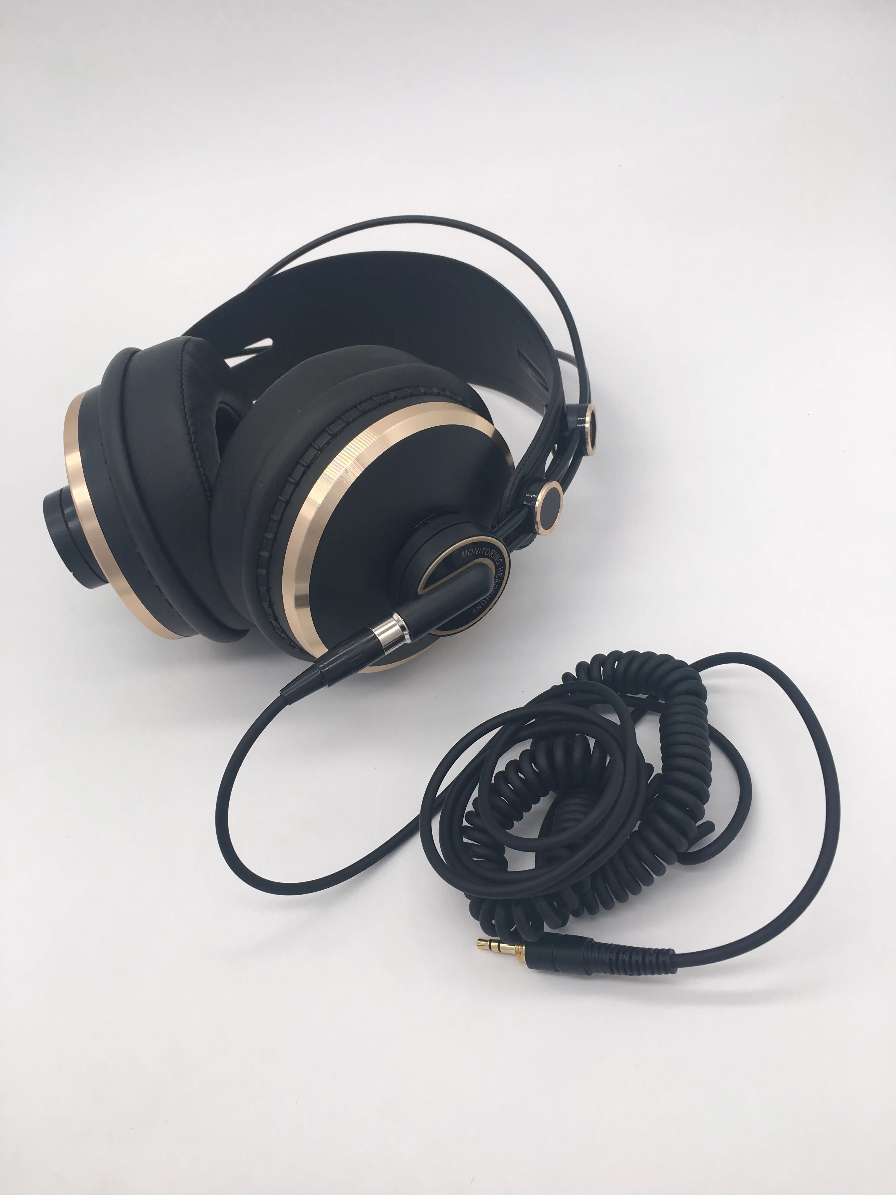 iSK HD9999 monitor headphone fully enclosed monitoring earphone DJ/audio mixing/recording studio headset,signal cable separation