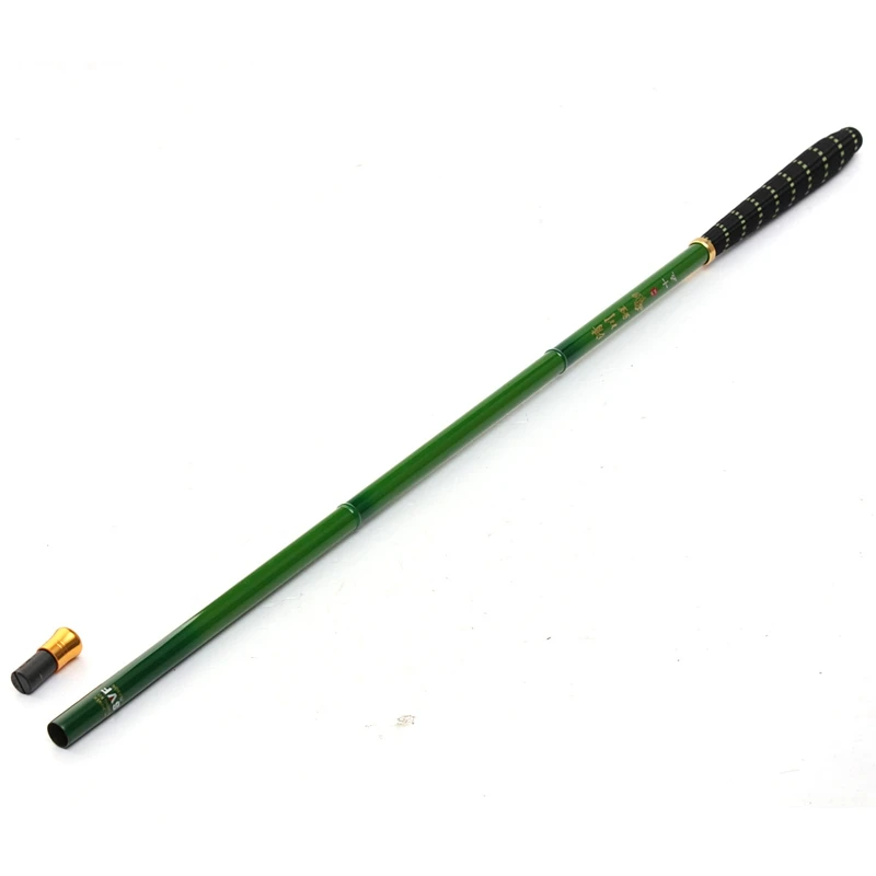 

Carbon Ultralight Ultrafine 3.6 4.5 5.4 Meters Hand Pole Streams Pole Fishing Rod Sea Fishing Tackle Accessory Tool Green