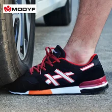 Modyf Hommes acier embout travail chaussures de sécurité respirant de randonnée en plein air bottes de mode chaussures de course protection chaussures
