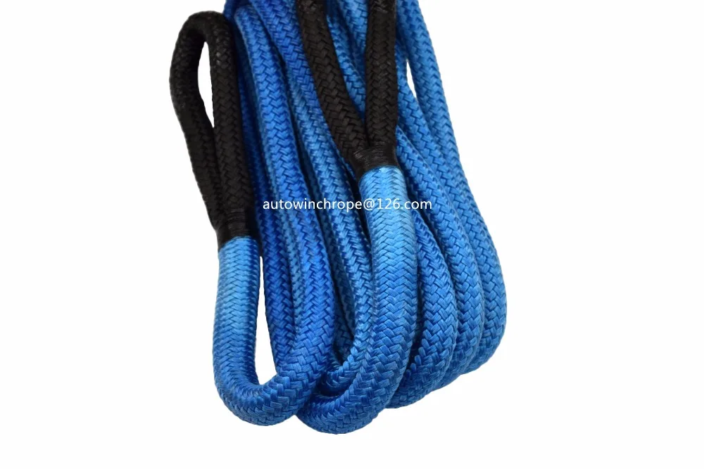 US $122.71 Blue 78inch30ft22mm9m Kinetic Recovery RopeDouble braied Nylon Energy RopeTowing RopeBubba Rope