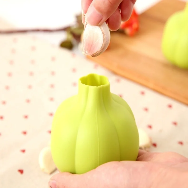 1 pc Silicone Garlic Peeler Garlic Crusher Zesters Presses Vegetable