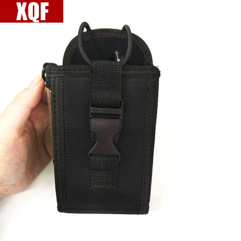 

XQF Two Way Radio Pouch Bag Holster Case For Icom Motorola Kenwood Yaesu Midland Baofeng Walkie Talkie (Big Size)
