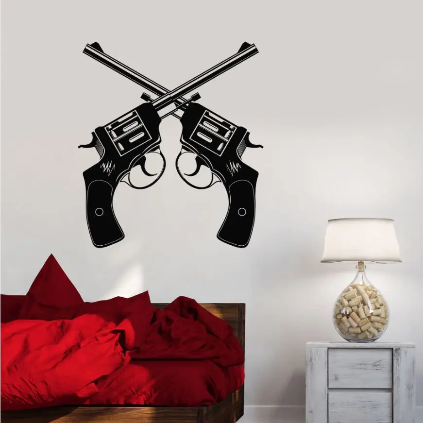 Vinyl Wall Decal Gun Shop Revolver Weapons Wall Sticker Weapons Shooting Range Wall Art Mural Decor Gun Shop Wall Poster AY838 Vinyl Wall Decal Gun Shop Revolver Weapons Wall Sticker Weapons Shooting Range Wall Art Mural Decor Gun Shop Wall Poster AY838