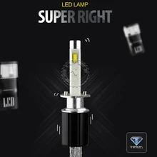 TINSIN ILUMINAÇÃO h1 led farol 6000 K 3000 K 4300 K lâmpadas para carros 40 w 4800lm