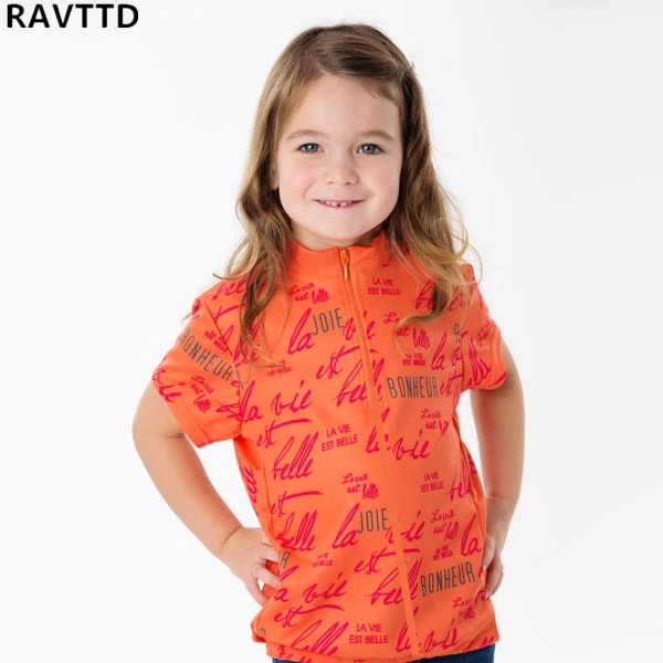 

Children Cycling Jersey Kid Summer Cartoon Bike jersey Short Sleeve Sportswear For Girl mtb Ropa Clothing Shirt