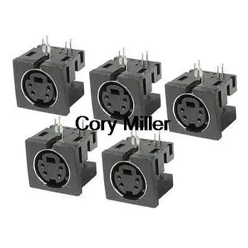 

PCB Mount 4 Pin Female S Jack DVD Mini Din Sockets Connectors