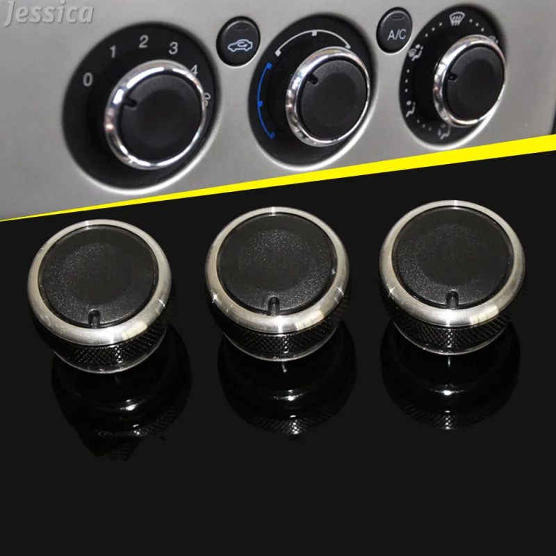 Car Air Conditioning knob Installation heat control Switch AC Knob for