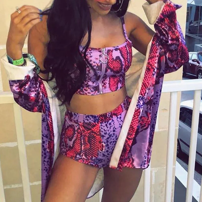 

Snake Print Sexy Swimsuit Beachwear High Waist Bikinis 2019 Mujer Push Up Swimwear Women Brazilian Bikini Set New Bathing Suit