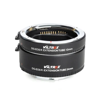 

Viltrox Portable Electronic Tube Adapter Ring 12mm + 24mm for Canon EOS R /EOS RP Camera Support TTL Auto Focus AF Mount Lens