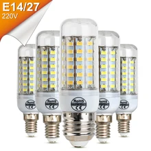 E14 E27 High Power 220V LED Lamp Corn Bulbs Spotlight SMD5730 Lampada LEDs Lampara 7W 12W 15W 18W 20W Warm/Cold White Corn Light