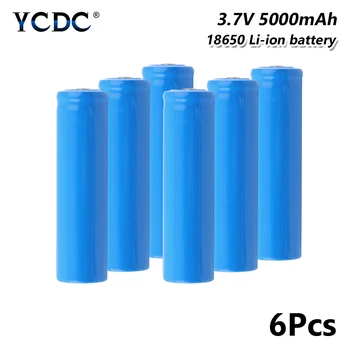 

18650 Rechargeable 18650 Battery 3.7V 5000mAh For electronic cigarette Rechargeable battery power high discharge large current