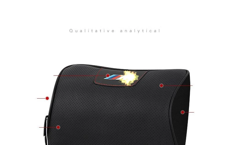 Auto Seat Cover Head Neck Rest Cushion Headrest Pillow M Performance37