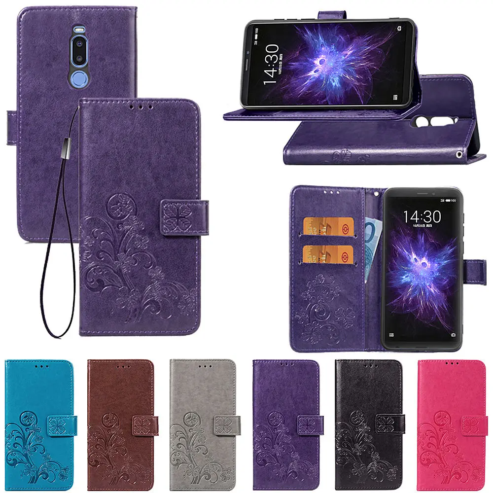 

For Meizu Note 8 Leather Flip Wallet Case For Meizu Note 8 M8 Note Soft Silicone Cover Phone Bag