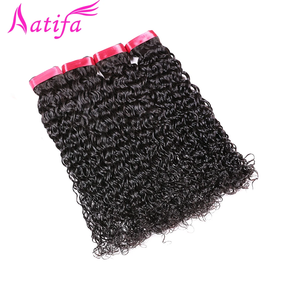 Malaysian Water Wave Hair With Frontal Closure Human Hair 3 Bundles With Lace Closure 13x4'' From ear to ear Aatifa NonRemy Hair Malaysian Water Wave Hair With Frontal Closure Human Hair 3 Bundles With Lace Closure 13x4'' From ear to ear Aatifa NonRemy Hair