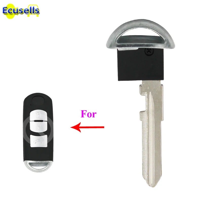 

New Smart Emergency Insert Blade Blank for Mazda 3 6 remote key fob