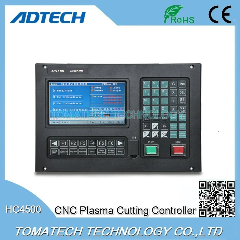 

High quality easy operation strong anti-interference ability replace mach3 CNC flame plasma cutting machine controller