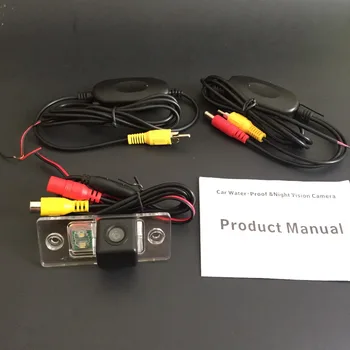 

Thehotcakes Wire / Wireless RCA AUX Car Rear View Park Reverse Vehicle Backup Camera For Audi A3 S3 8L A4 S4 RS4 B5 8D 1994~2003