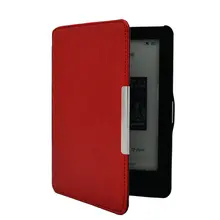 Para Kobo Glo HD 2015 Caso Flip funda de Cuero Elegante del Caso para Kobo Glo HD 6 pulgadas puede caber kobo glo e-book Cover + film + Stylus pluma