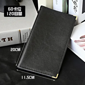 

1pcs Business Utility Book Premium Leather Portable Business Card storage