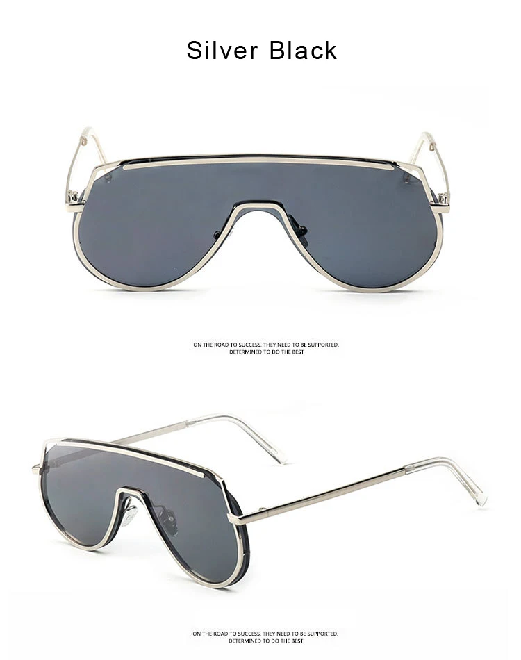 Sella негабаритных женщин мужчин сиамские Пилот солнцезащитные очки бренд дизайнер красочные тонированные линзы Двойные оправы Солнцезащитные очки UV400