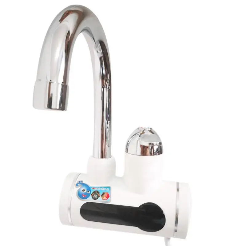 

3KW Instant Kitchen Faucet Water Heater Tap LCD Temperature Display Hot Water Heater Faucet