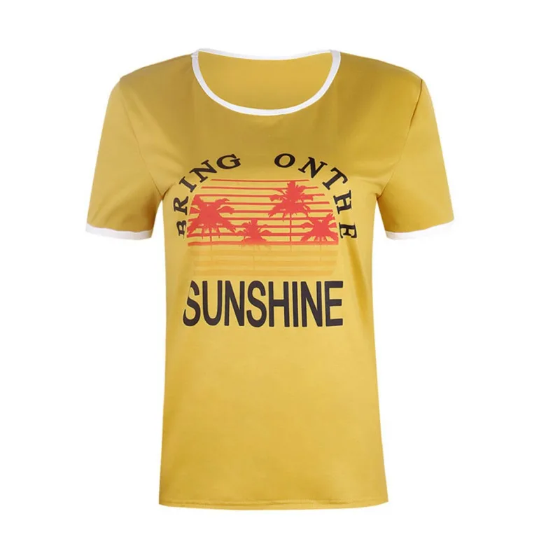 زائد حجم النساء تي شيرت الصيف قصيرة الأكمام قمم المحملة تجلب على أشعة الشمس تي شيرت 2019 فام المتناثرة t قميص السيدات قمم المحملة